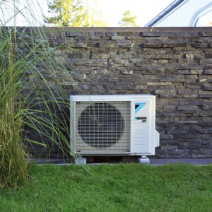 Daikin Stylish airconditioning buitentoestel: Energiezuinige en stille koeling. Uniek design, milieuvriendelijk.